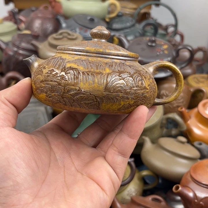 茶壶紫砂紫砂晃盖