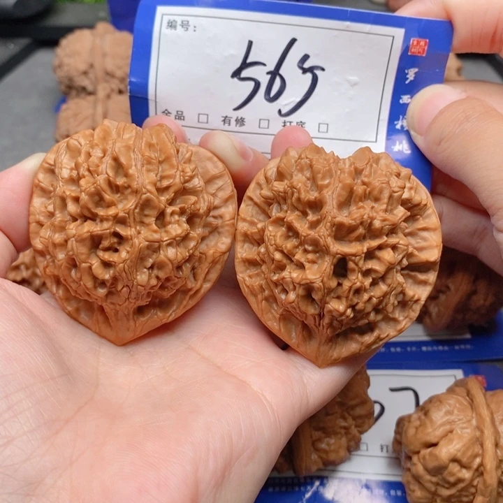 把件桃核48官帽565号牌