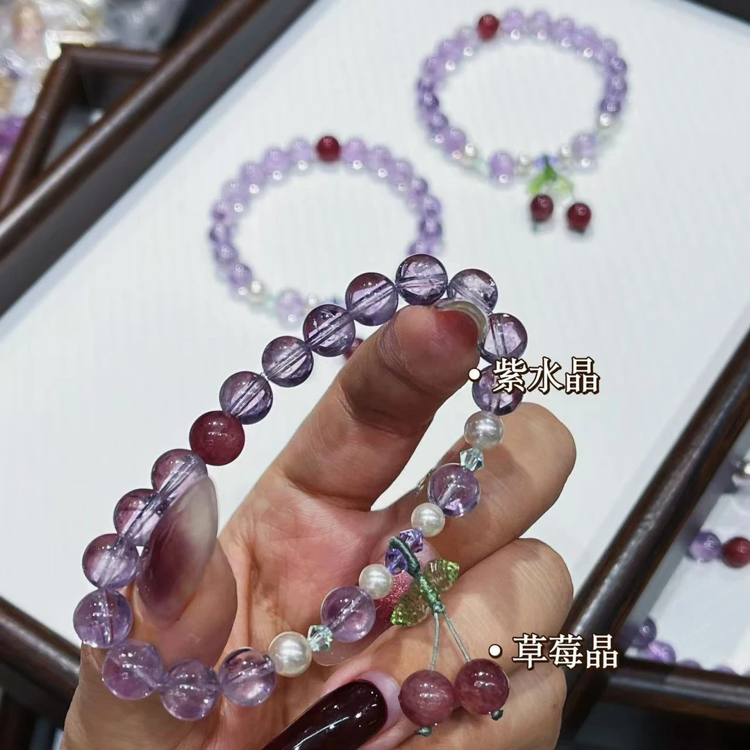 【十六珠宝】野心｜紫水晶8mm设计款XM606多样性发一