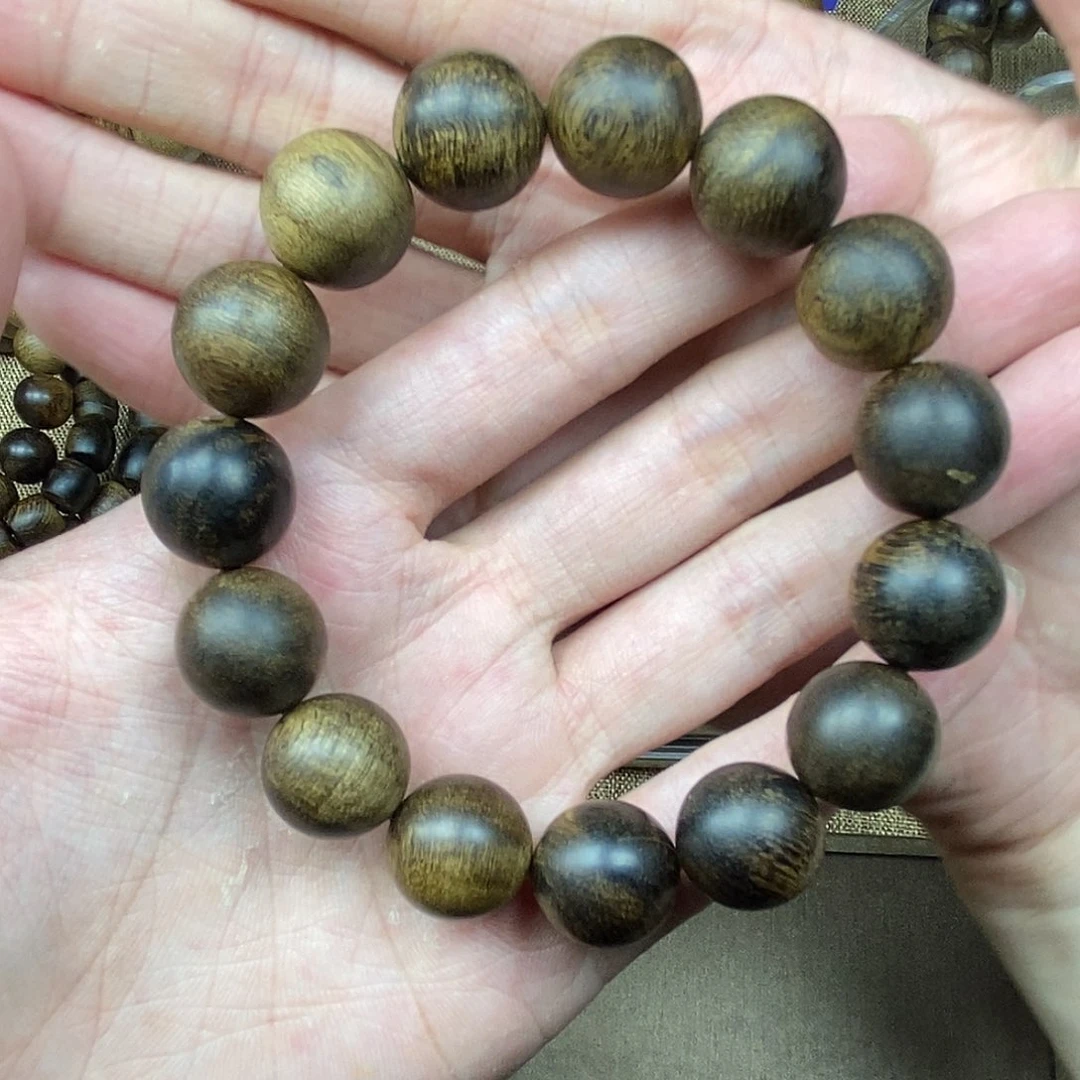 手串沉香越南芽庄白棋楠