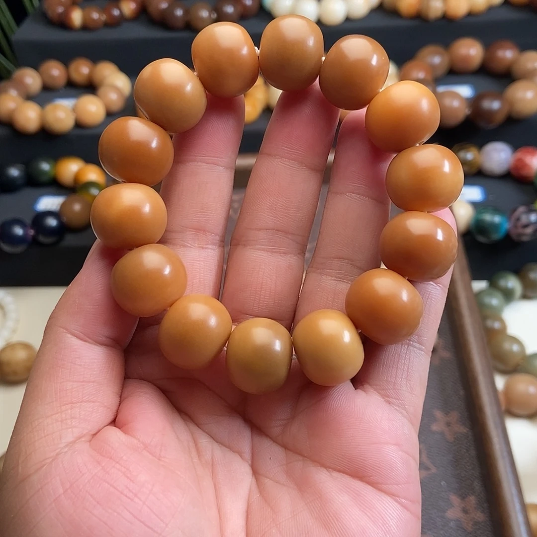 吊坠菩提根/象牙果18mm风化苹果