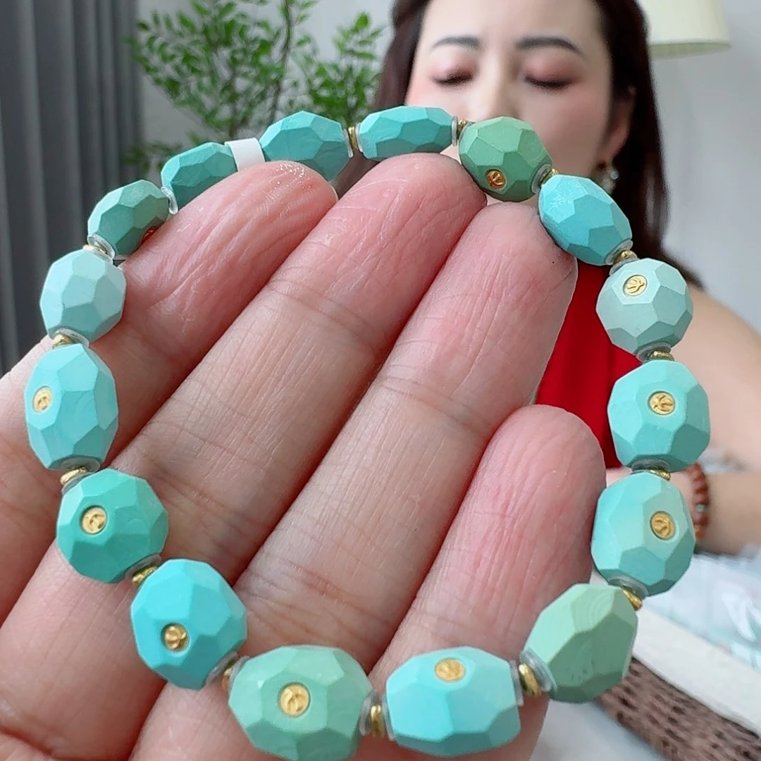 绿松石未镶嵌珠宝半成品