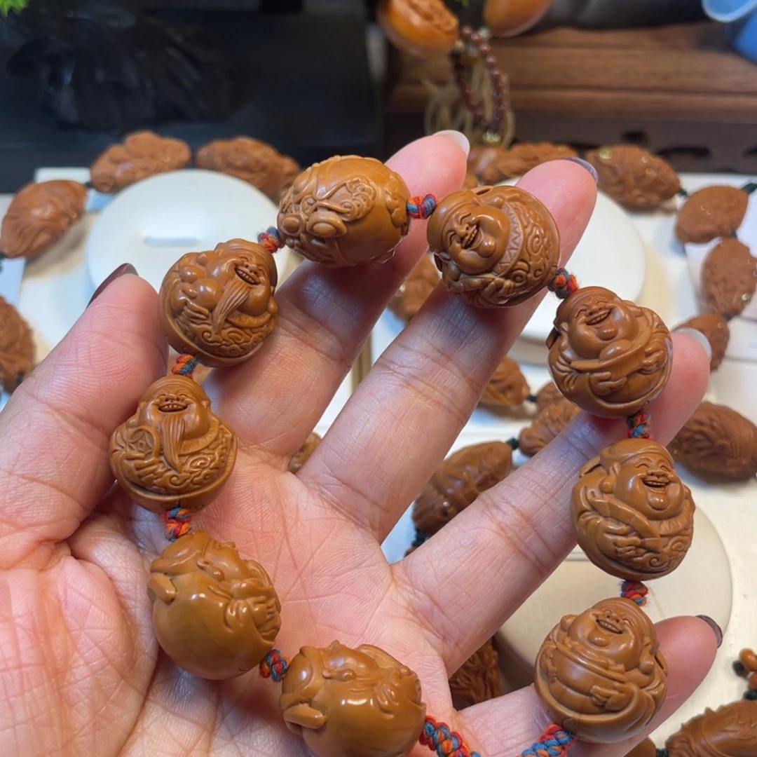 橄榄核手串/手链地主财神橄榄核手串