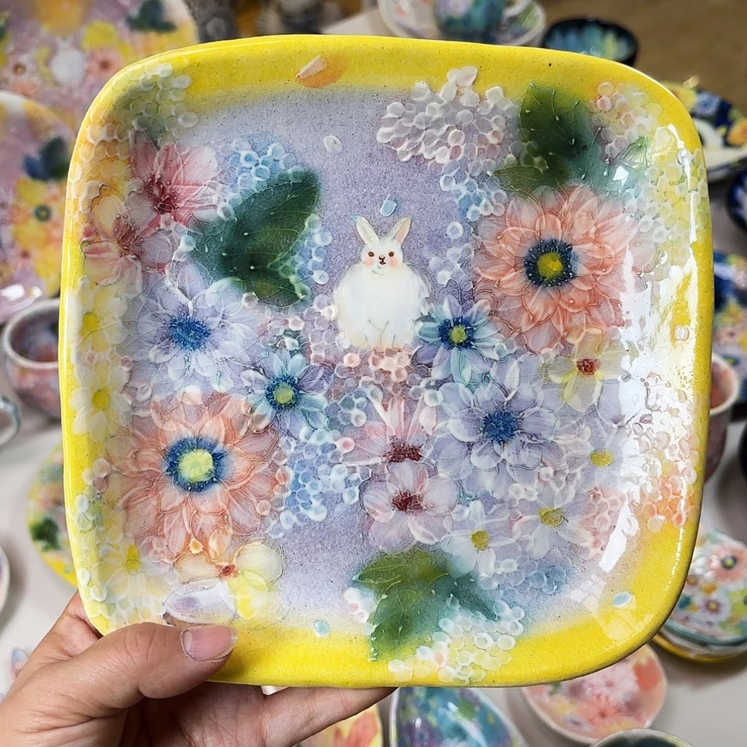 陶野村晃子 方盘。