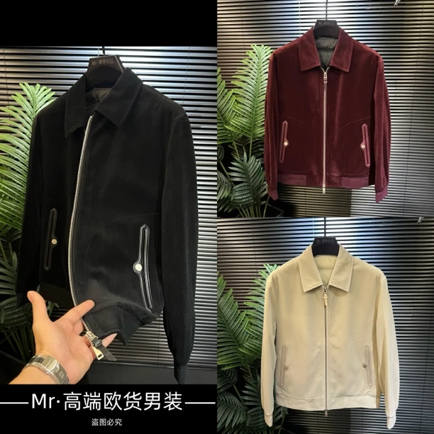 TF·老钱风【加绒内胆】翻领夹克外套‖25男士秋冬新款·轻奢系列BLN