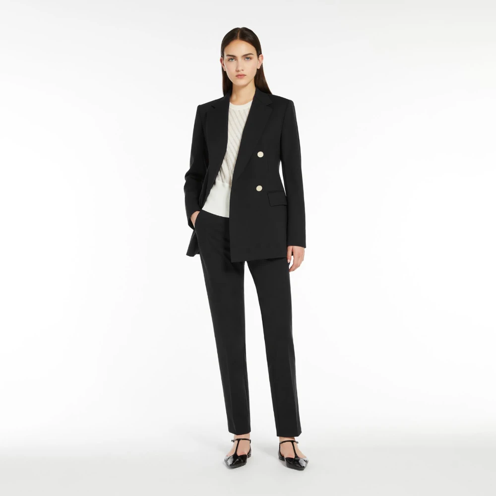 未使用 MaxMara 【国现】女士商务双排扣西服外套 Lerici 003