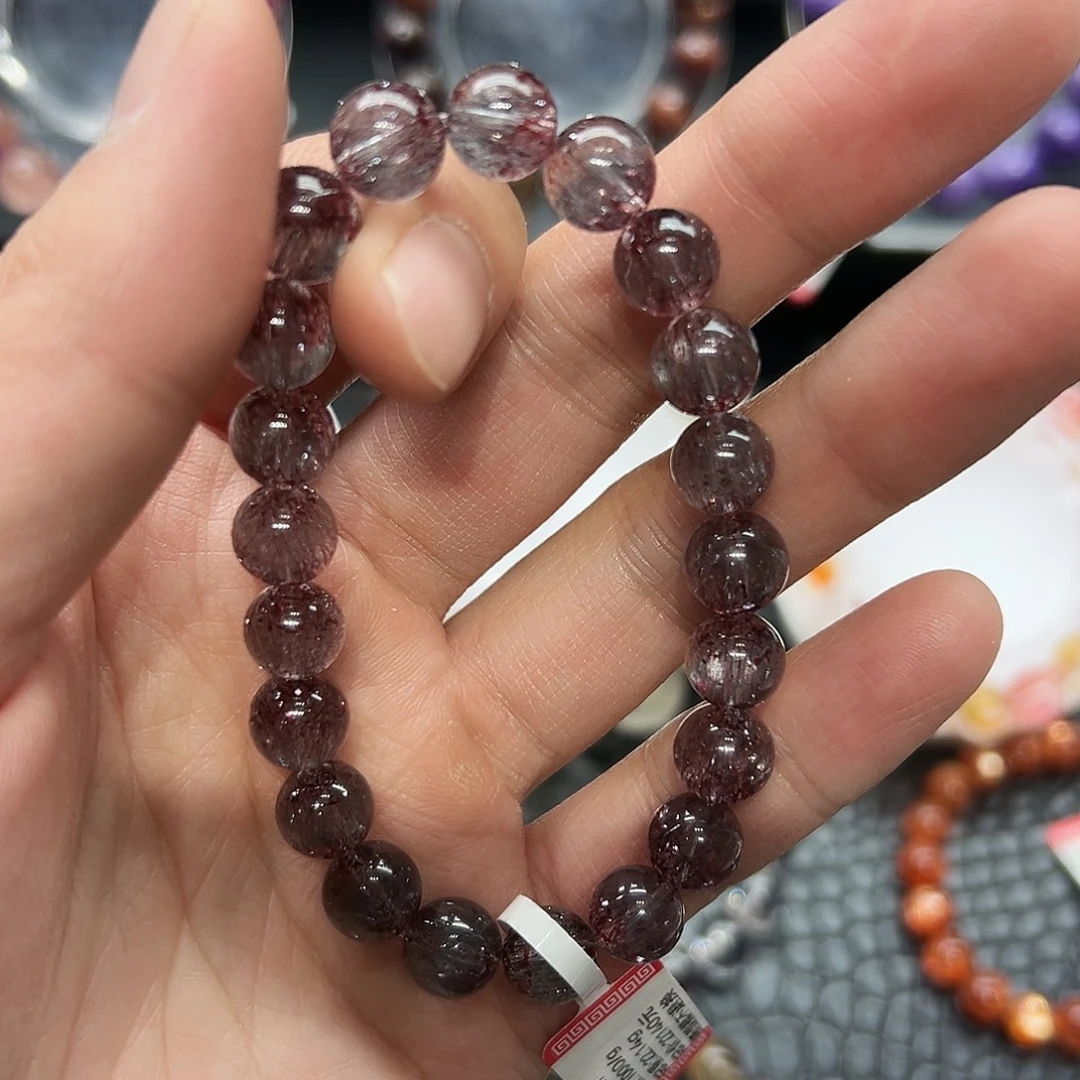 未镶嵌水晶手链好看