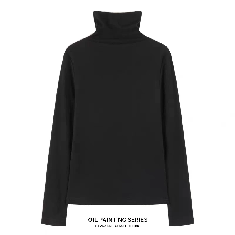 包装不挑-高领加绒打底衫2335