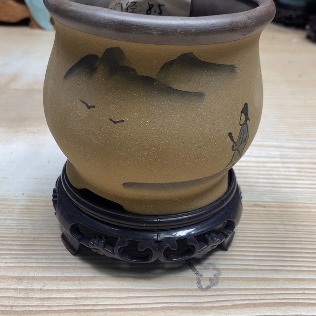 瓷片陶瓷花盆陶瓷艺术