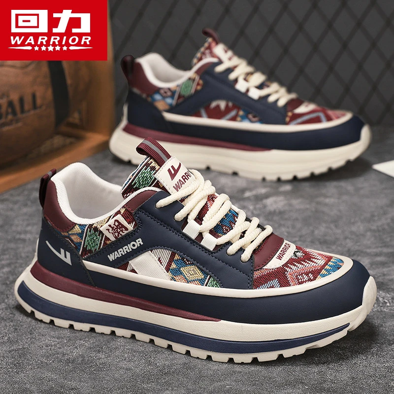 回力男鞋2025冬季新款潮流百搭休闲运动鞋青少年增高软底跑步潮鞋