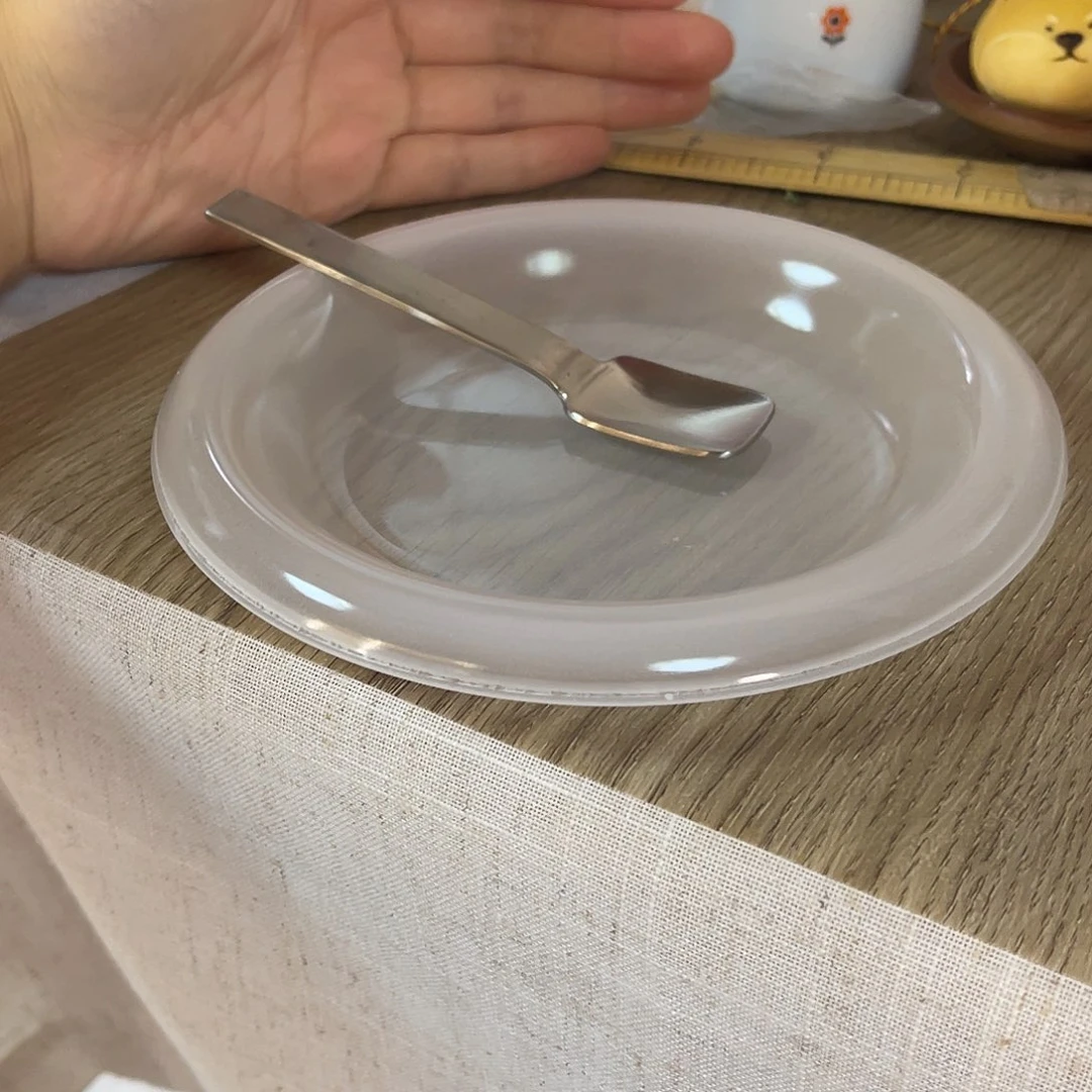 瓷片亚当and小夏琉璃滚边盘子套装3
