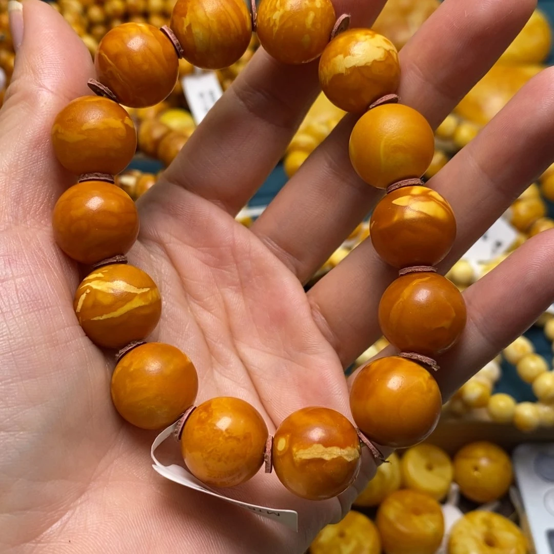 琥珀颈饰未镶嵌尚*
