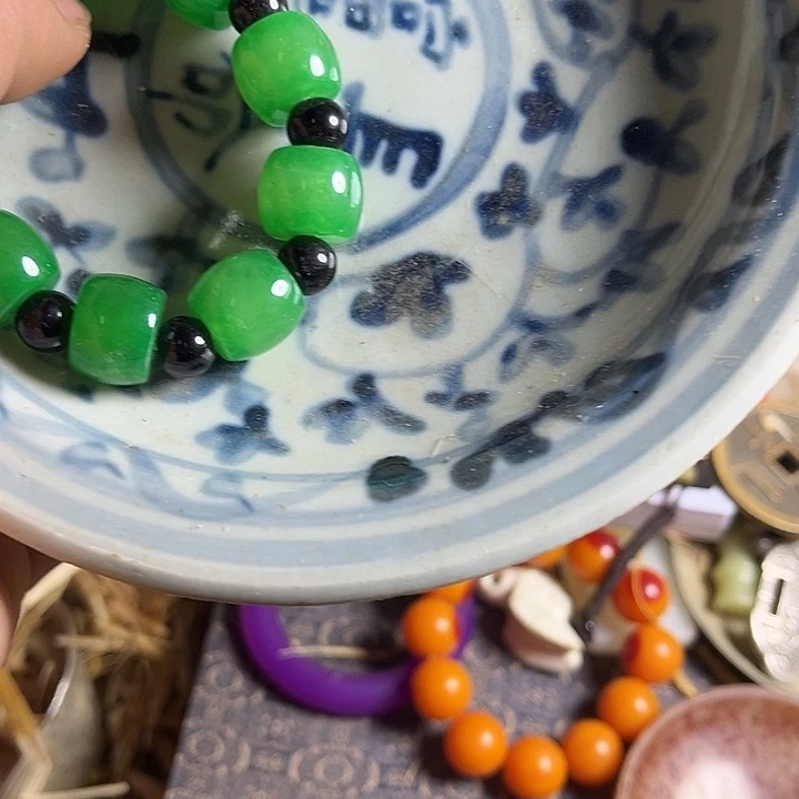 精品小瓷器磁盘摆件