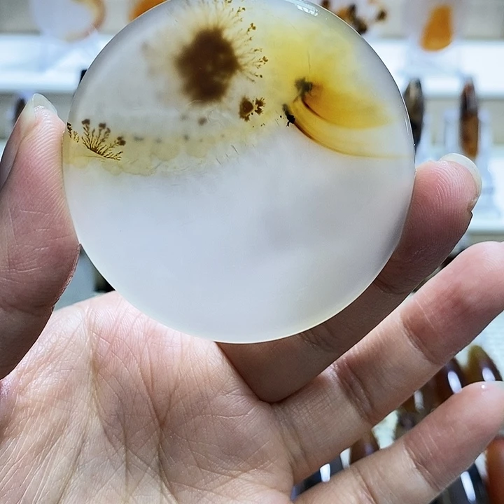 玛瑙/玉髓吊坠(不含链)未镶嵌