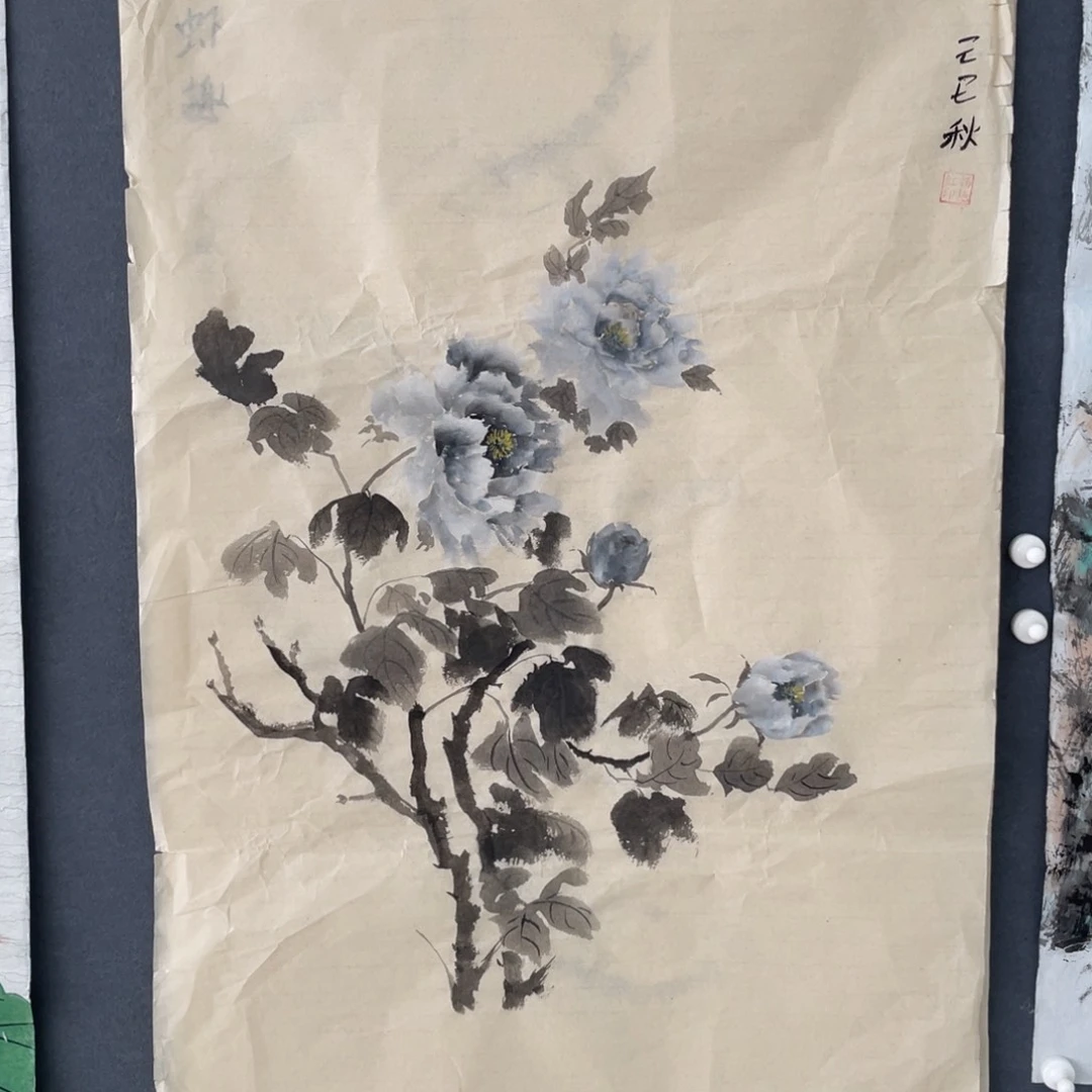 国画杨艳红老师绘画