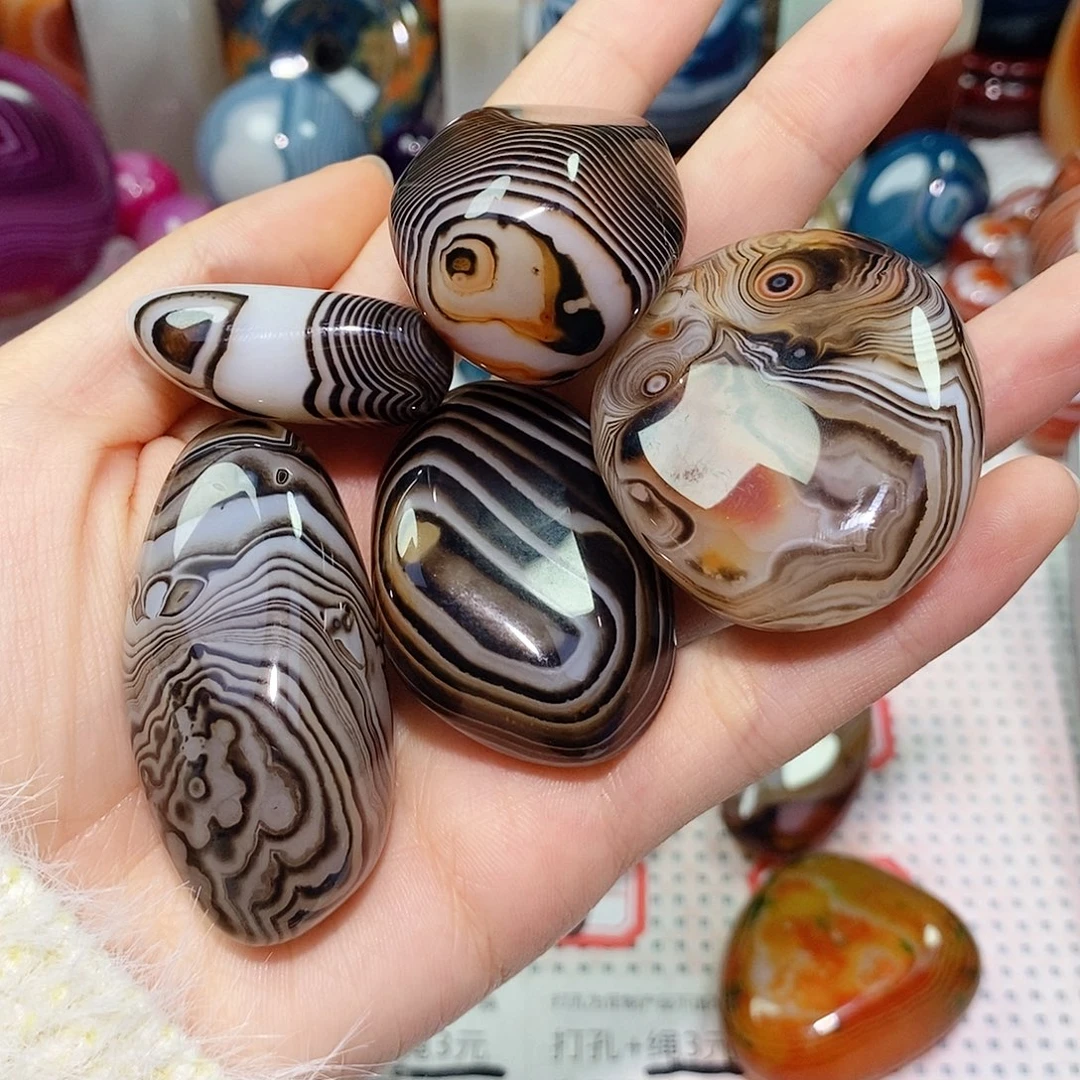 用***海玛瑙/玉髓未镶嵌珠宝奇石