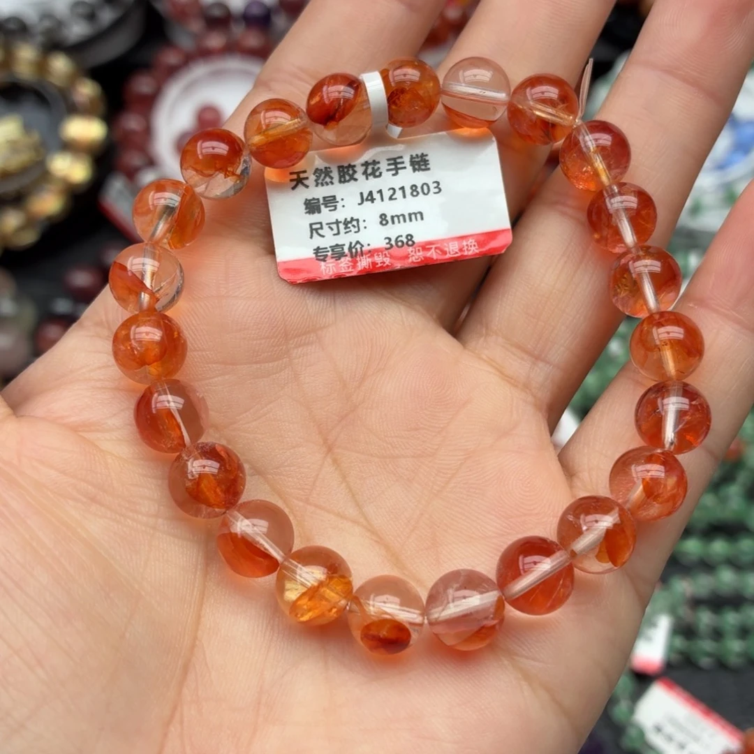 手链水晶未镶嵌胶花手链