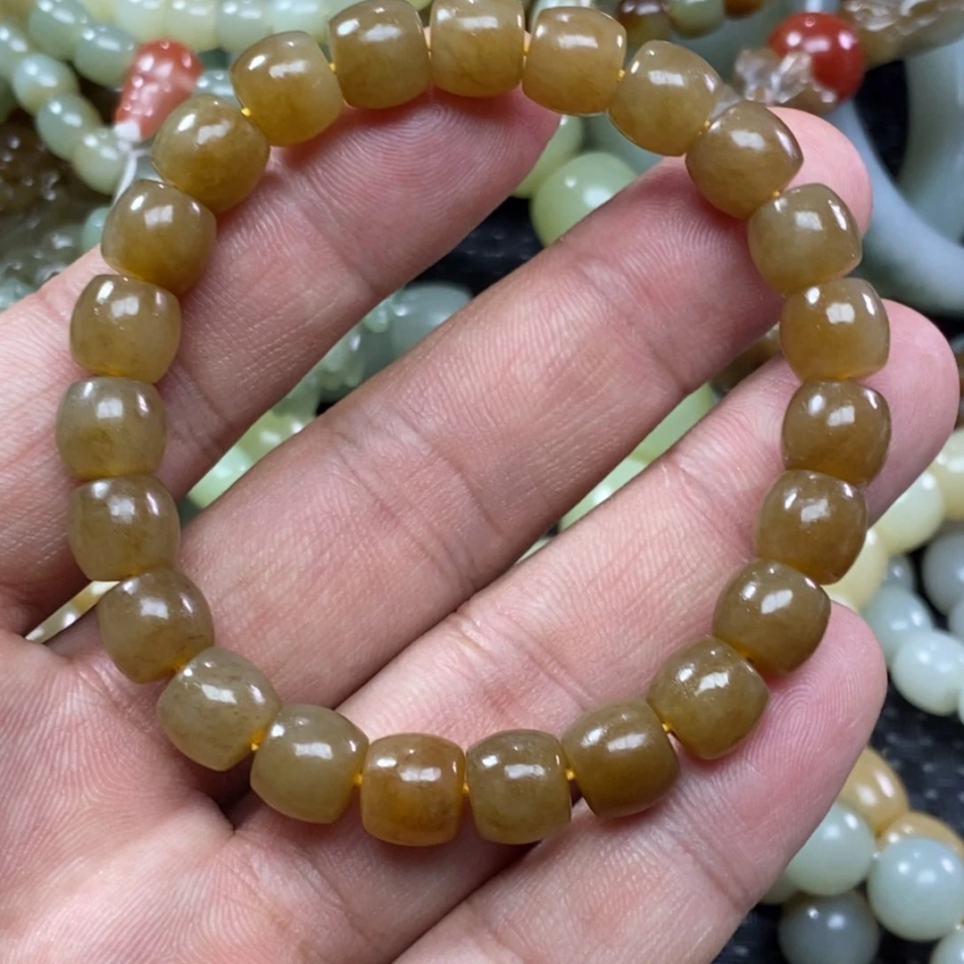 和田玉手链未镶嵌