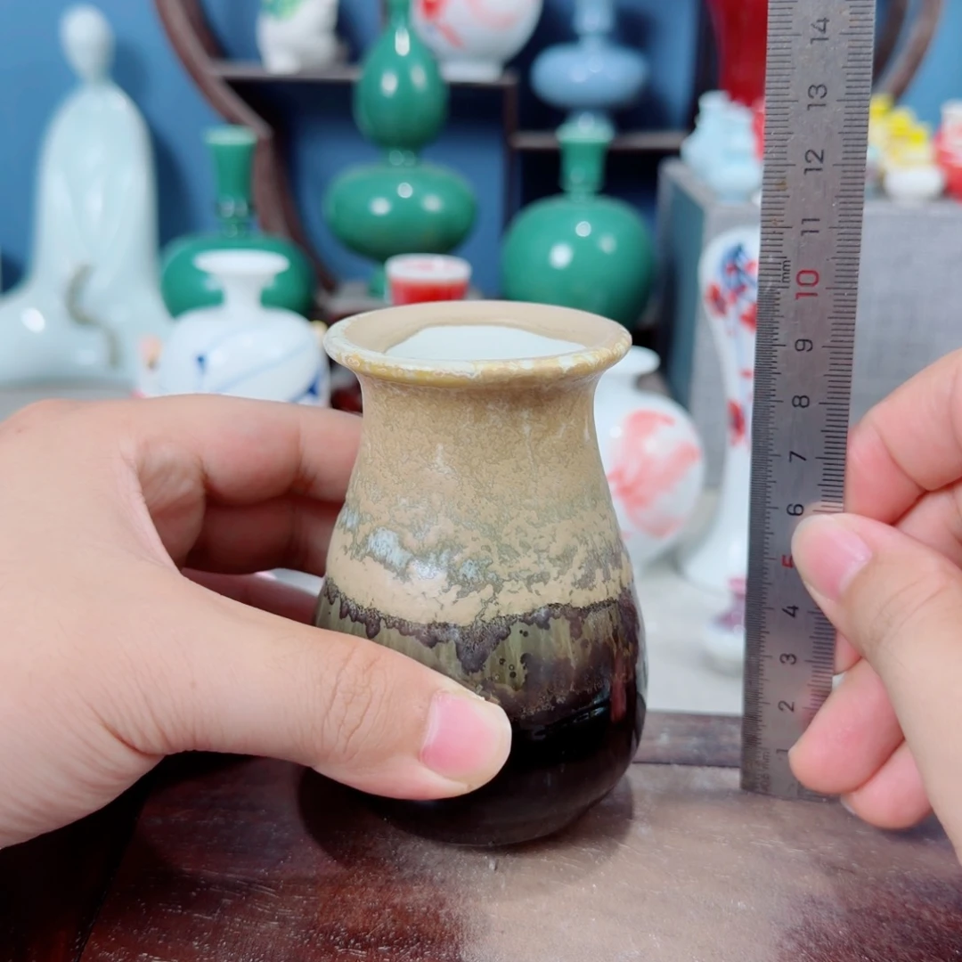 陶瓷手工小花器摆件