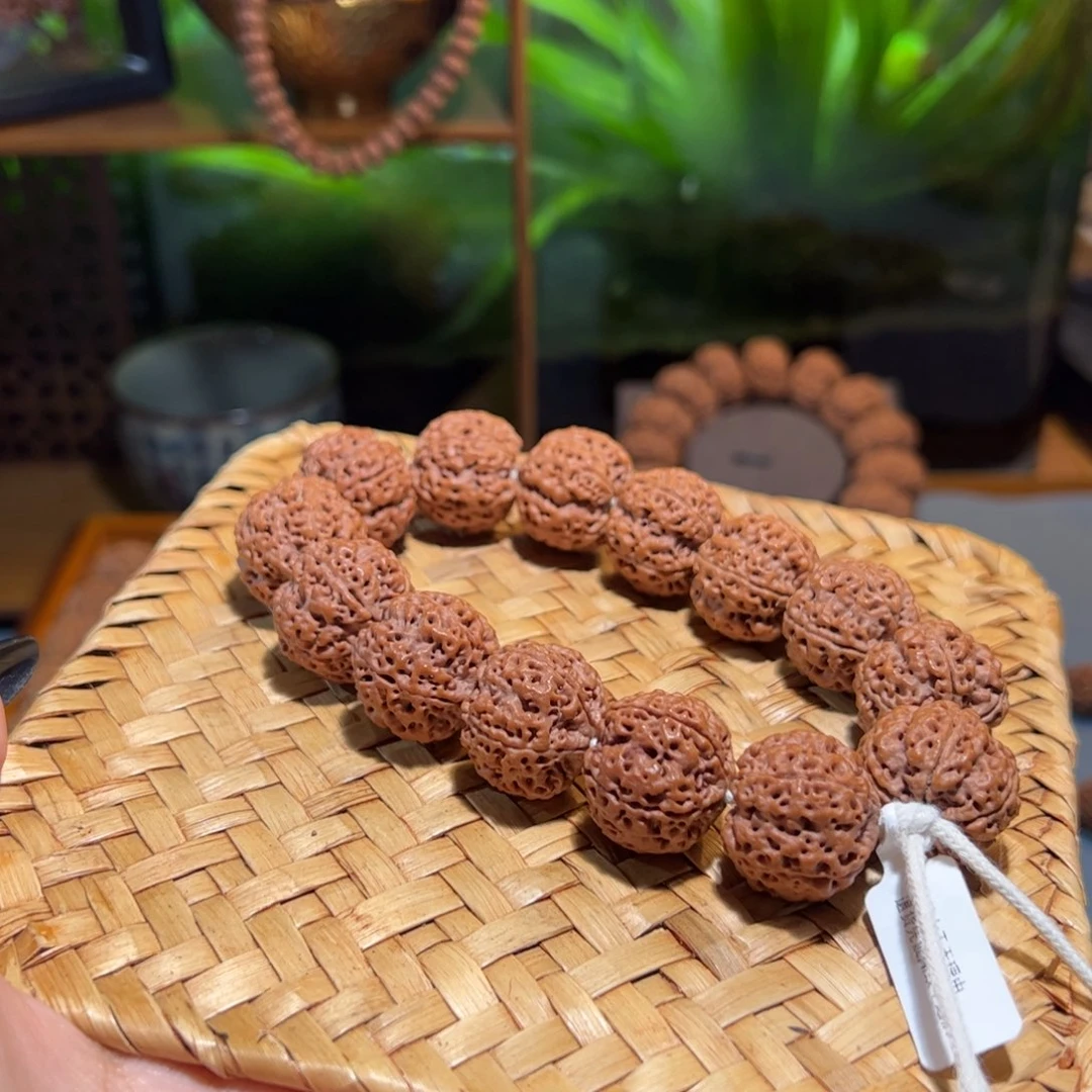 吊坠金刚菩提梁蜂窝梅花21mm