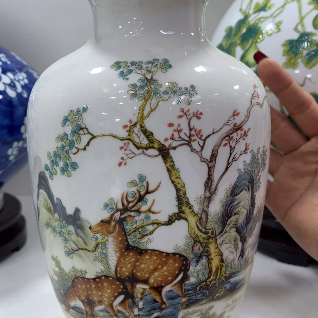 景德镇陶瓷花瓶摆件