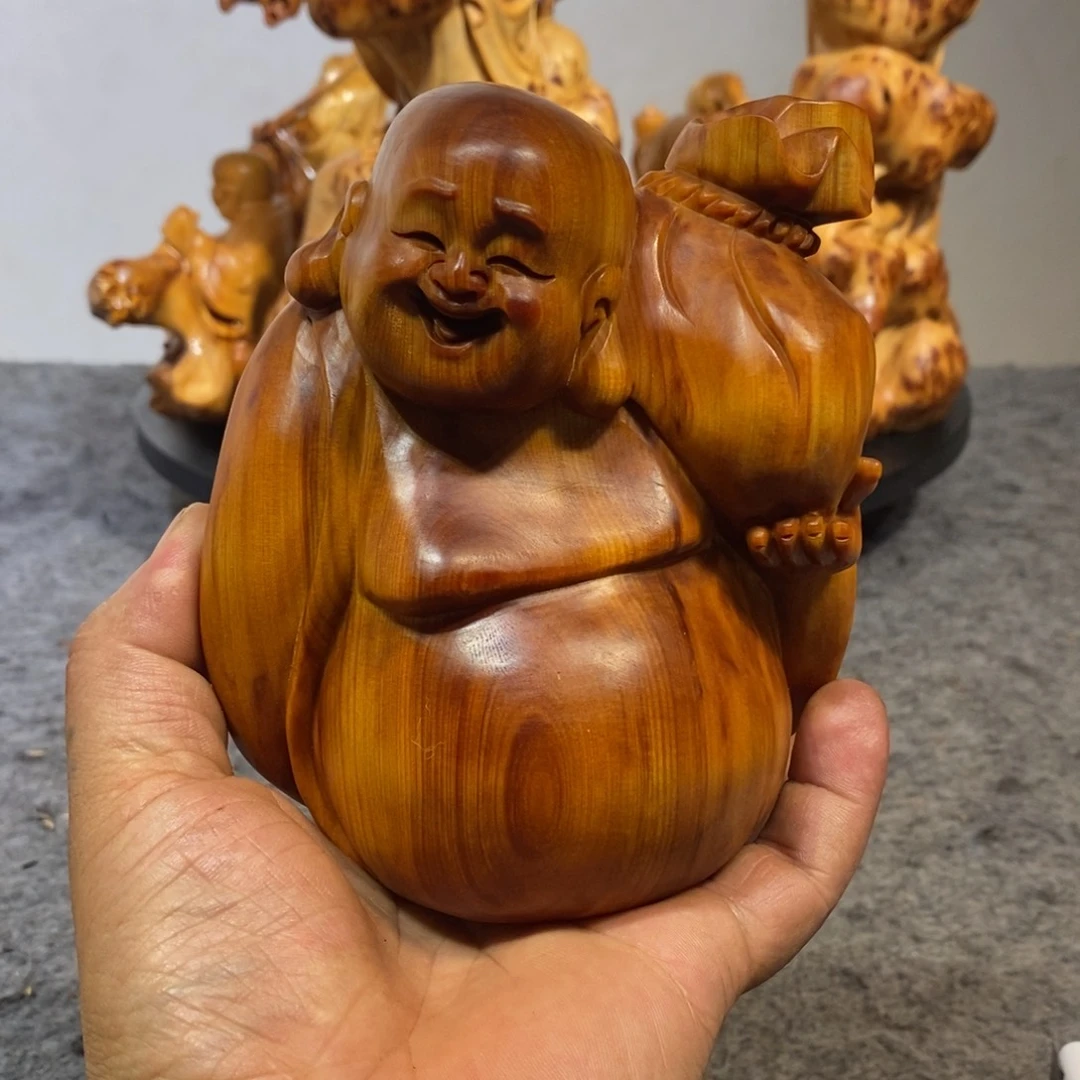 柏木（崖柏）木雕工艺品摆件家居装饰手把件