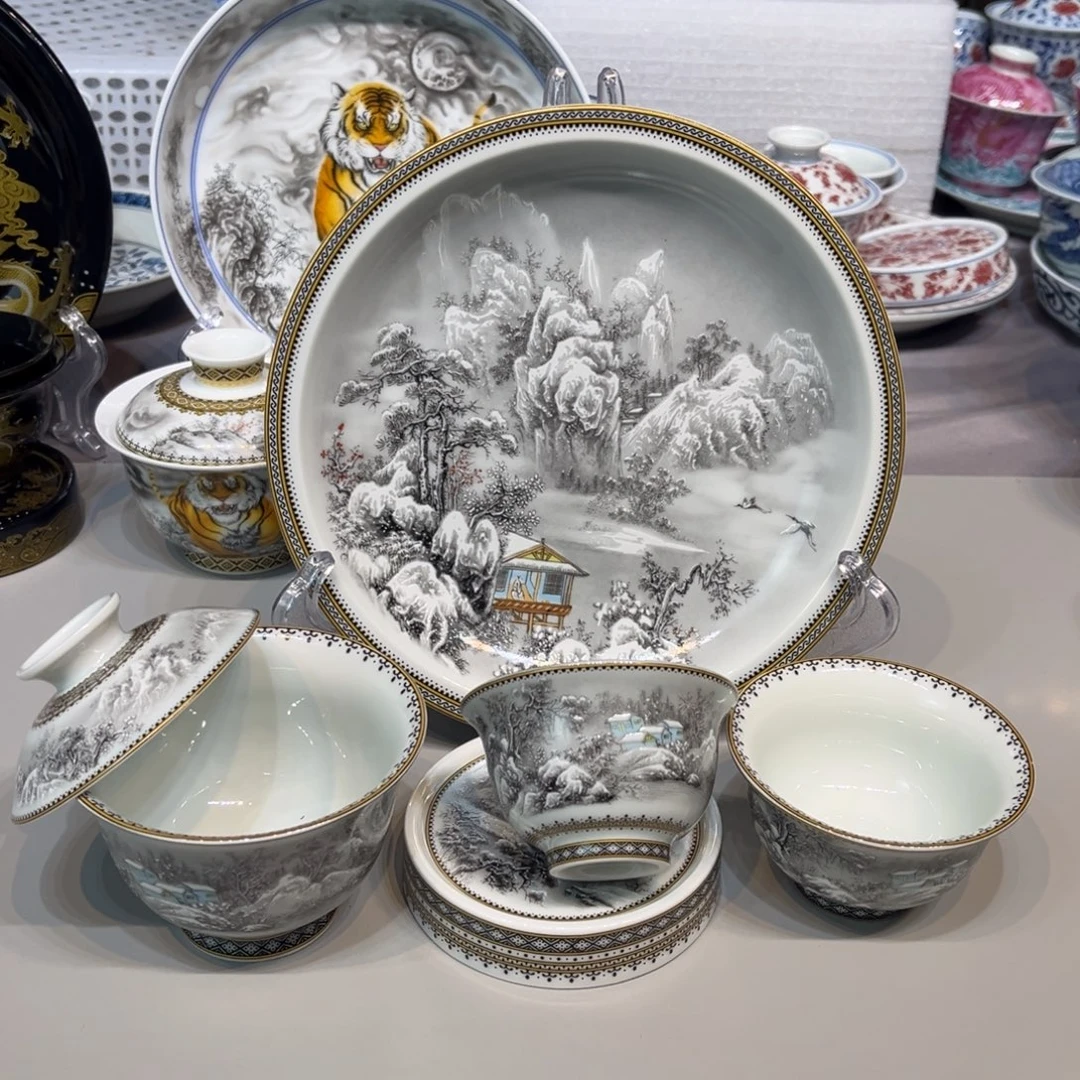 景德镇美术作品欣赏