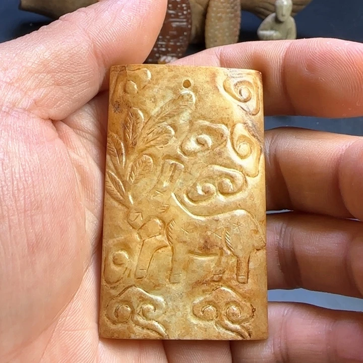 和田玉挂件未镶嵌用****3