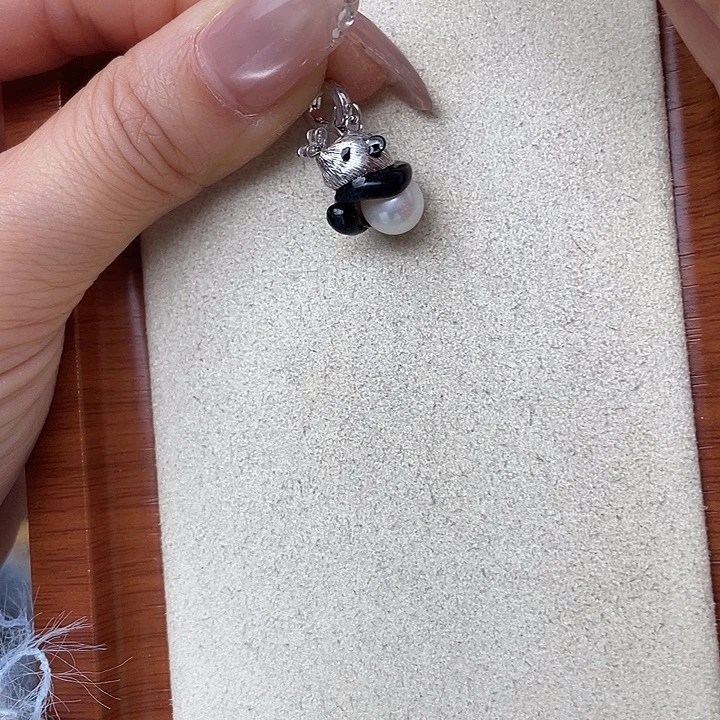 海水珍珠吊坠(不含链)银S925镶嵌
