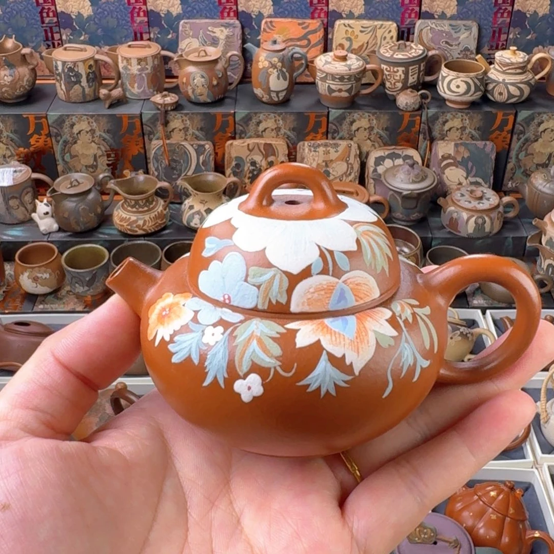 茶壶紫砂140cc原矿精工半手