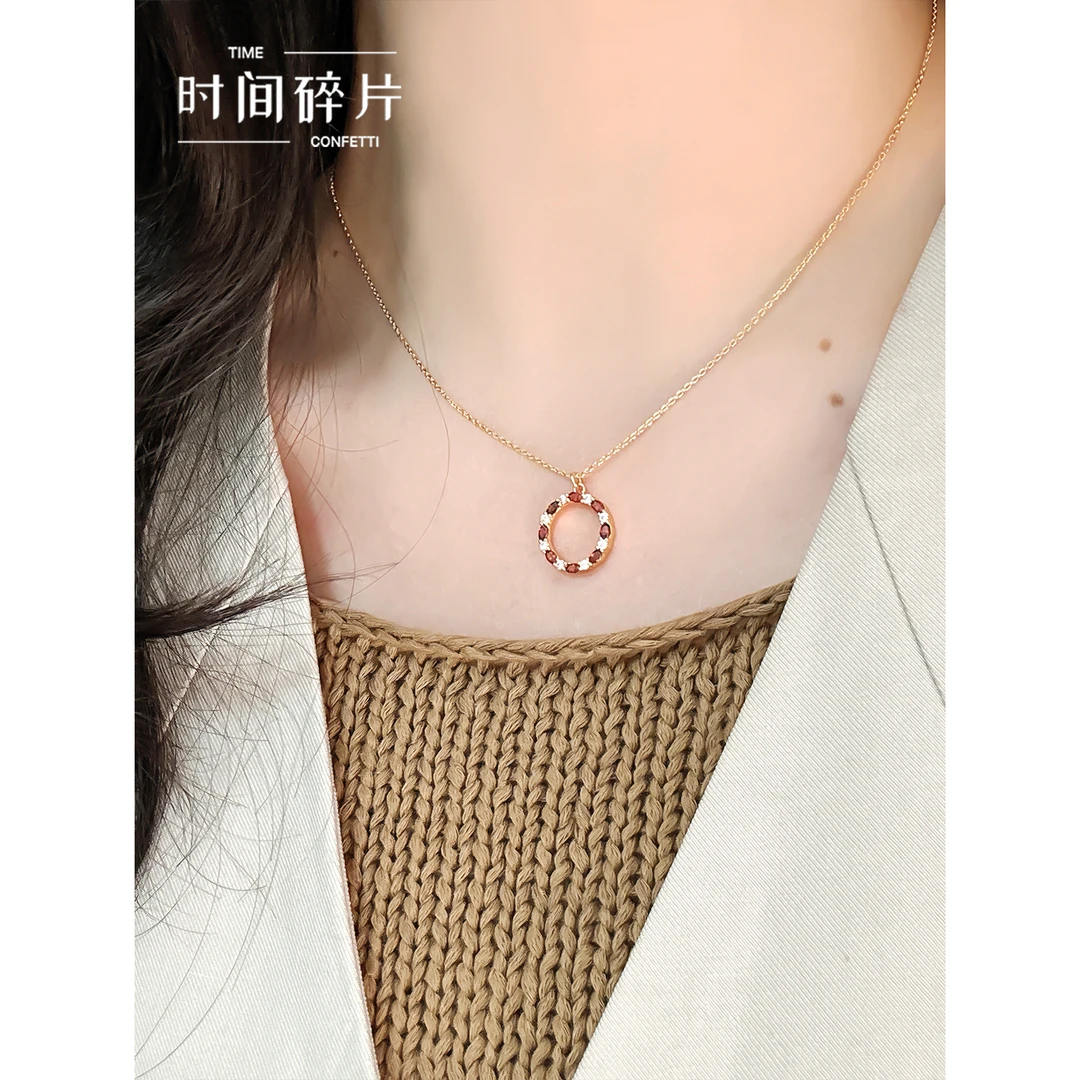 铜合金项链 【孙二娘】简约气质百搭法式吊坠项链TC 10032