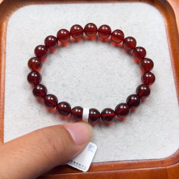 琥珀未镶嵌珠宝奇石M187号8+血珀