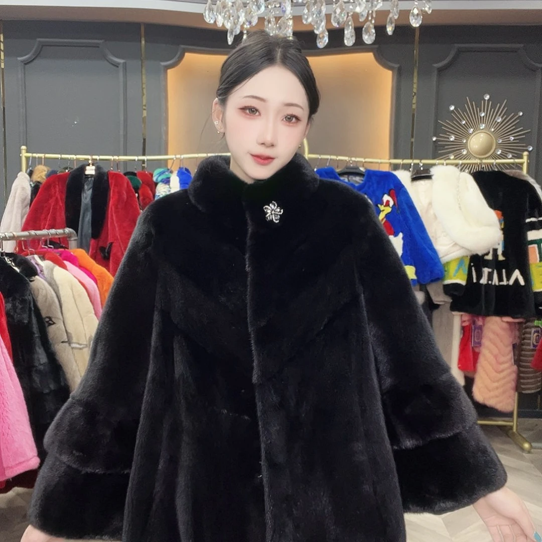 冬季新款时尚水貂