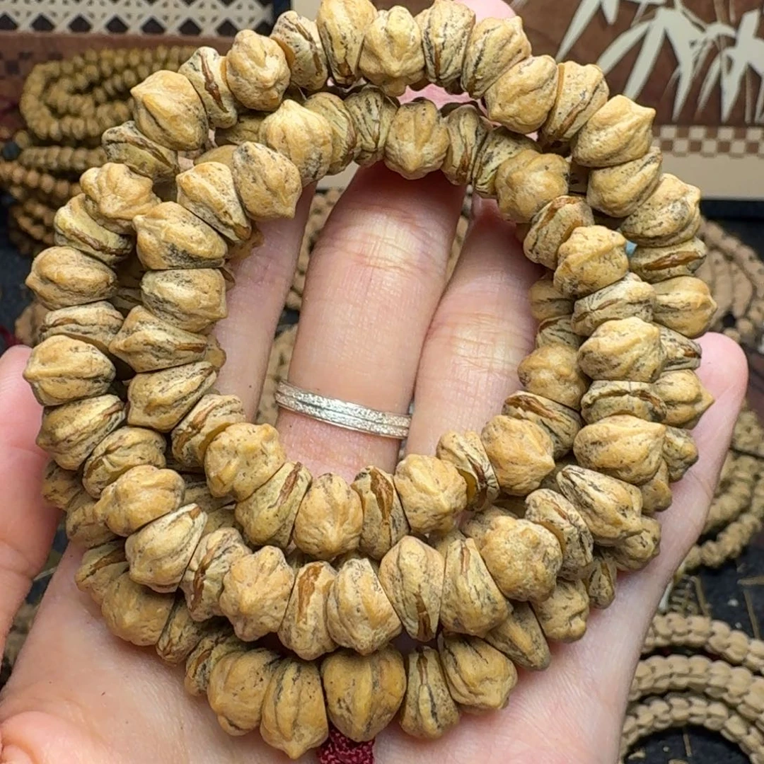 于***渊手串柏香籽/百香籽斜切大尺寸