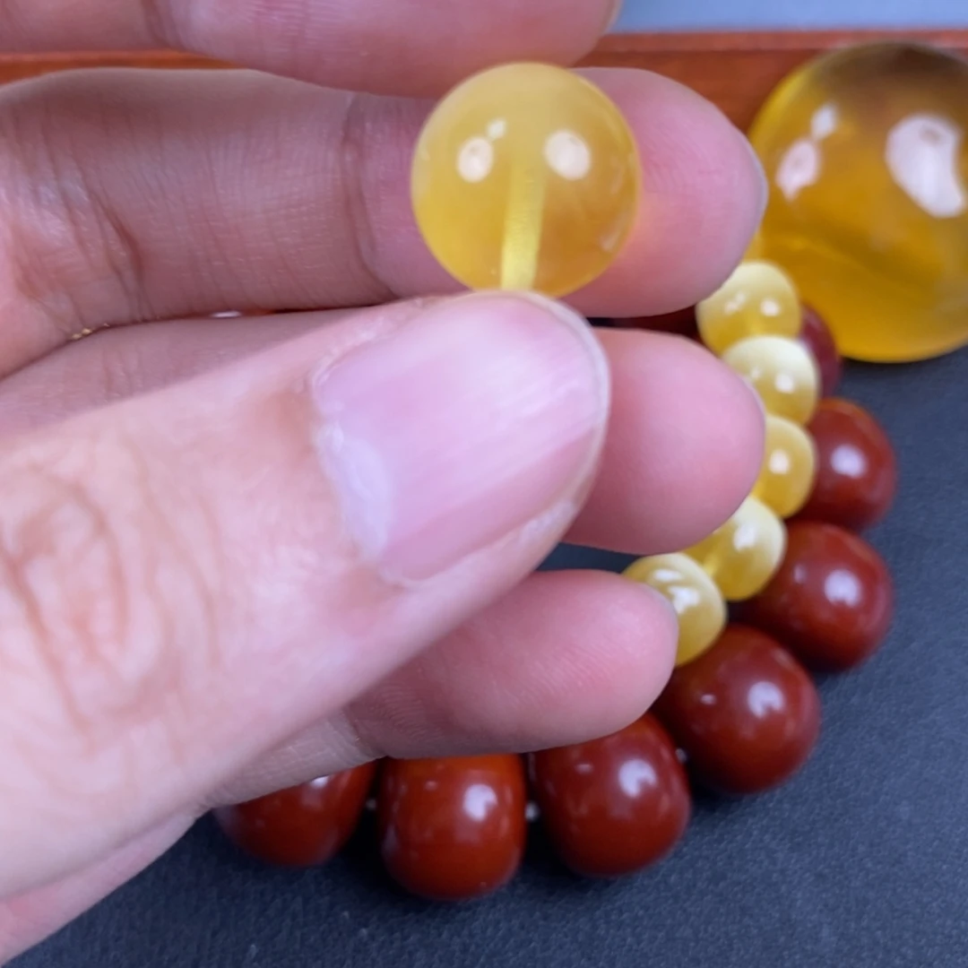 琥珀未镶嵌裸石微瑕51