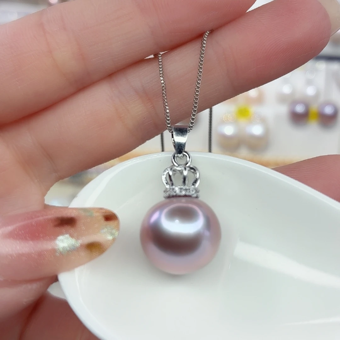 淡水珍珠颈饰合金