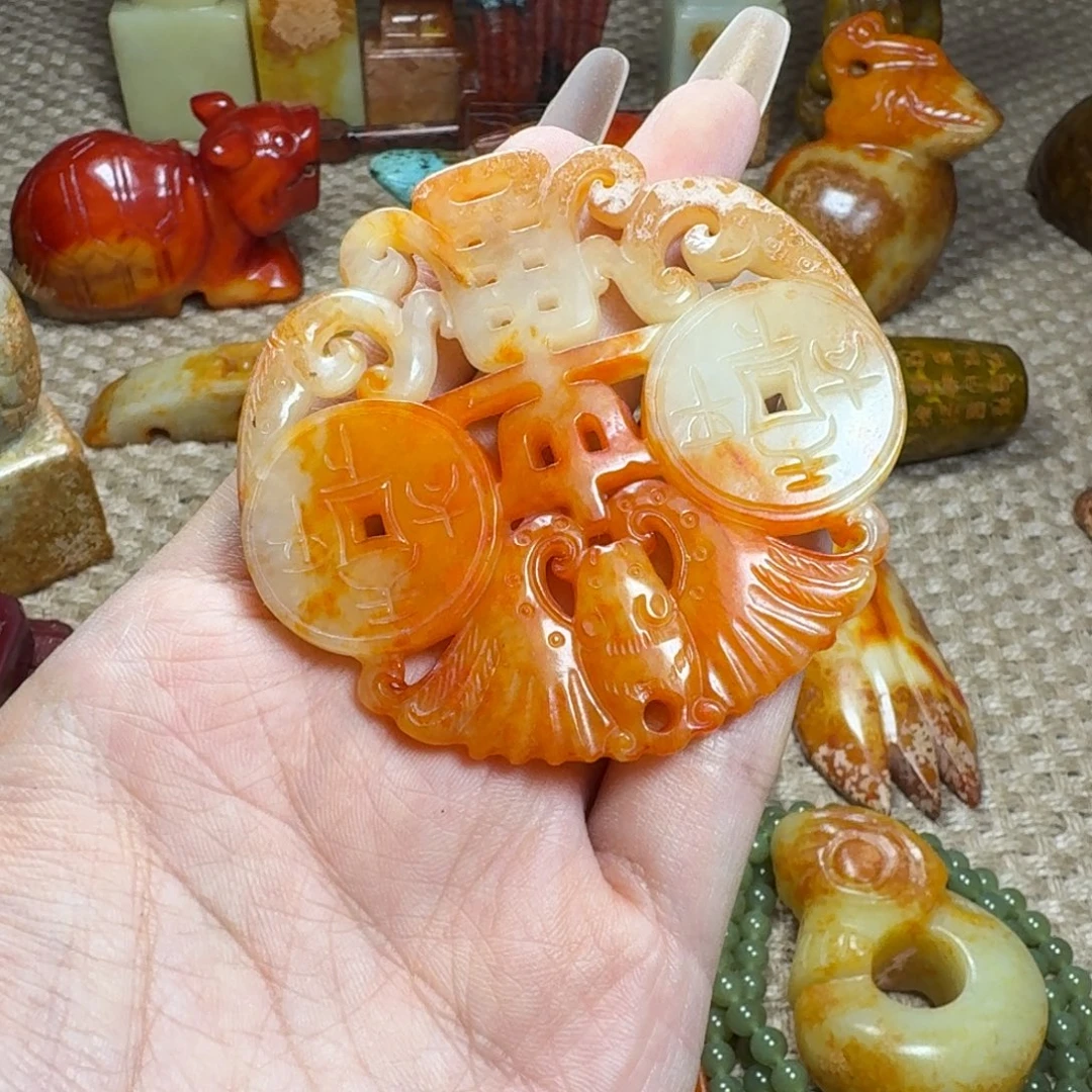 吊坠白玉菩提挂件