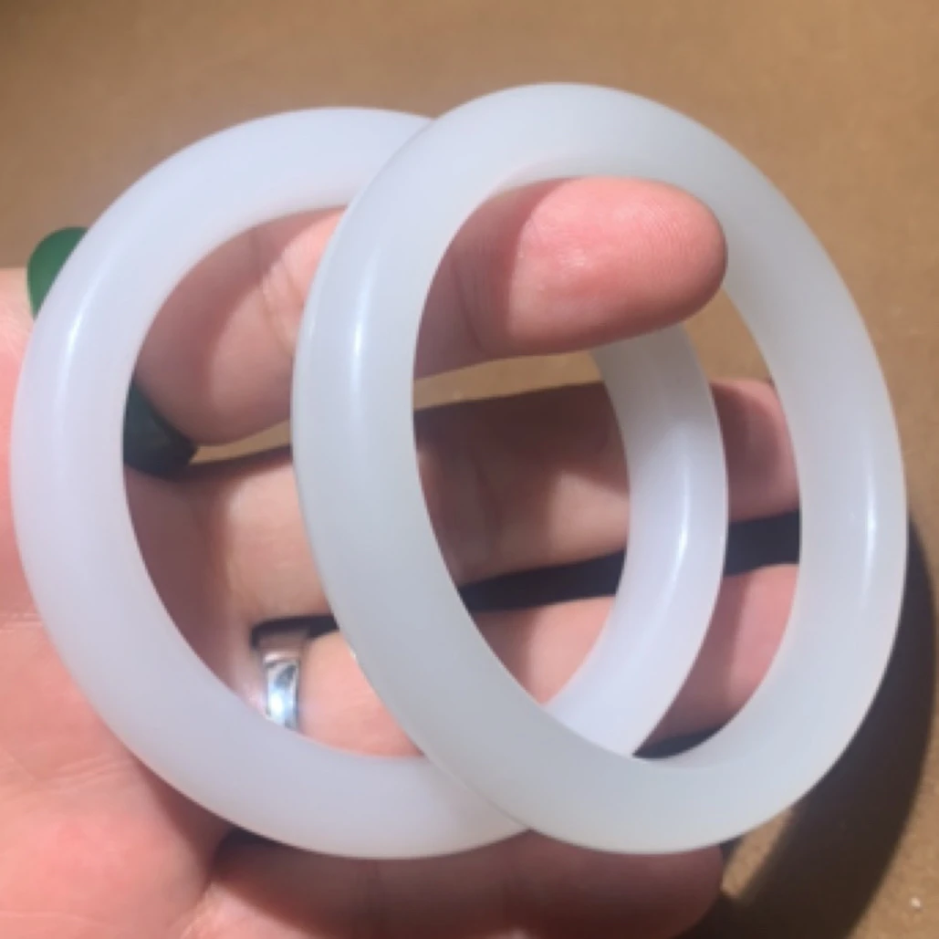 京鸿精选 b099国风白色扁条美人条手工定制 拍一发一