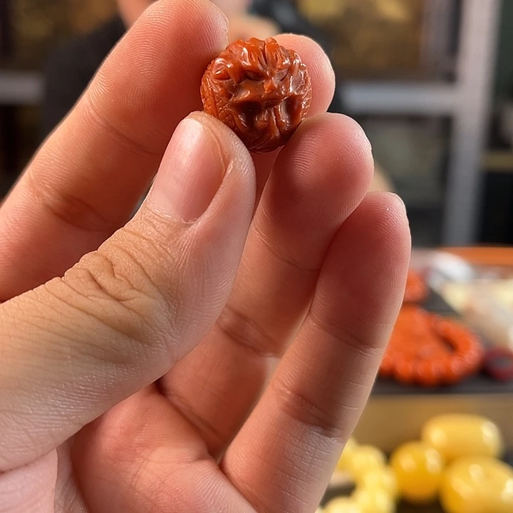 南红玛瑙南红单珠未镶嵌南红圆珠