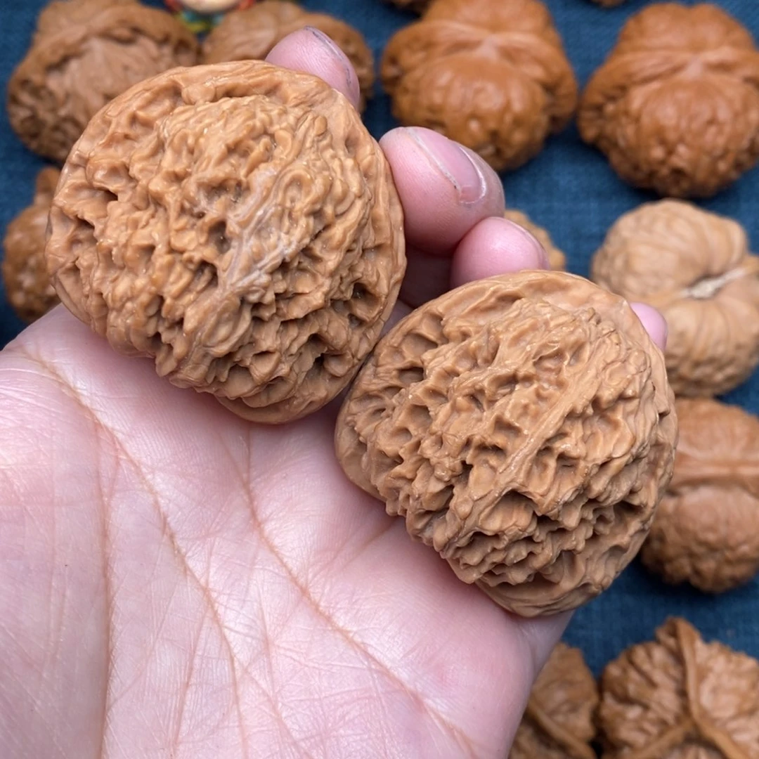 文玩核桃把件鱼*告42精品南疆全品