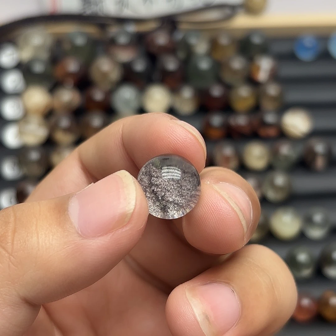 水晶珠宝半成品未镶嵌?****?打孔