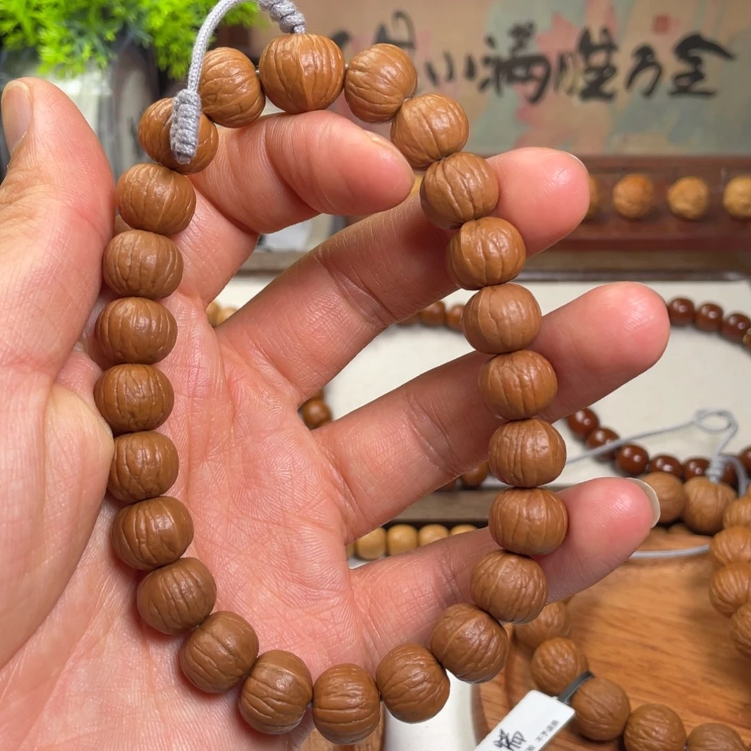 无***彪猴头核桃手串南瓜