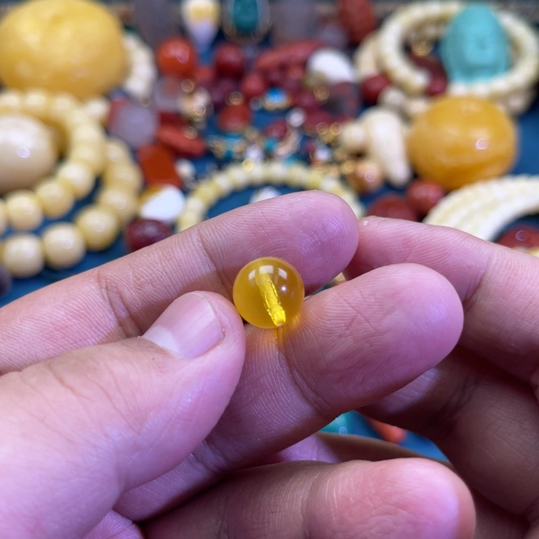 蜜蜡未镶嵌珠宝奇石俄料1