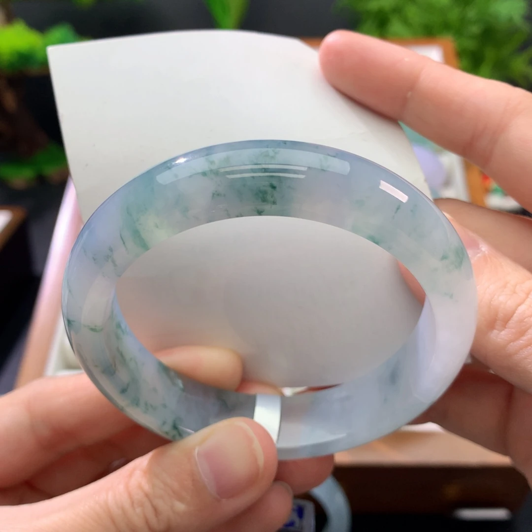 翡翠未镶嵌手镯闪购 22