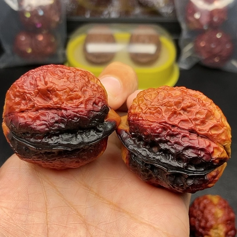 【闪购商品】把件文玩核桃41尺玄武蟾王