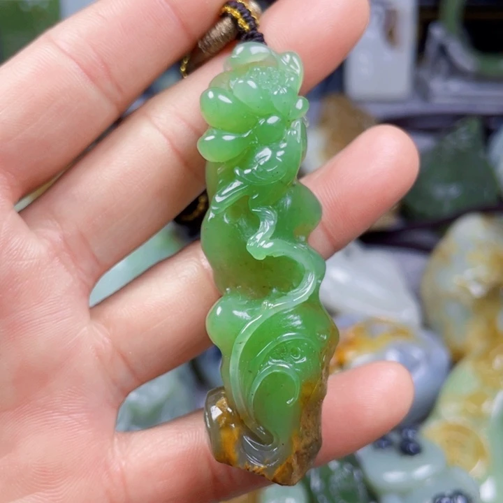 和田玉挂件未镶嵌