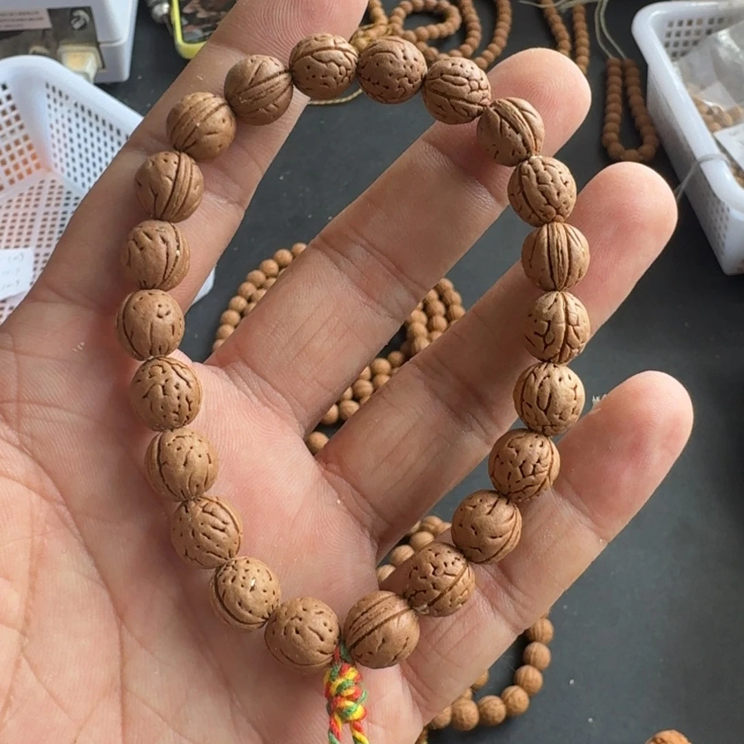 毛***亮核桃手串/手链小桃核手串