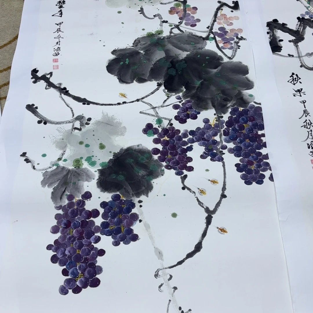 幽***雪国画国画老师作品刘