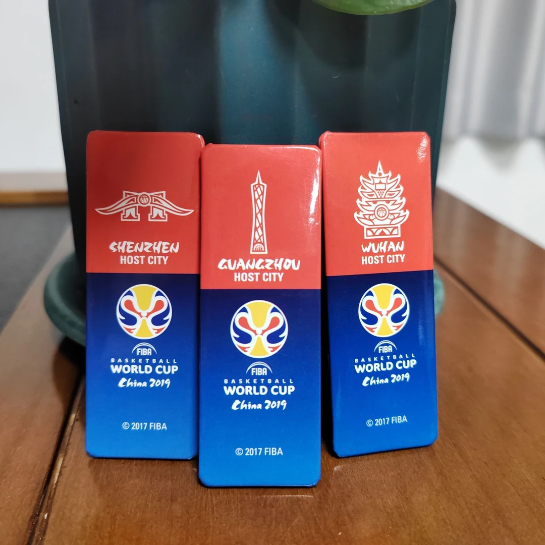 国际篮联中国篮球世界杯冰箱贴