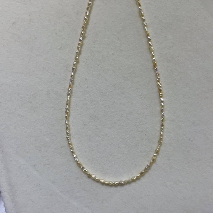 海水珍珠颈饰18K金镶嵌想*